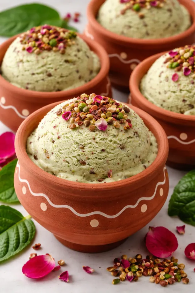 [IC07] Natural Pan-Gulab Ice-Cream