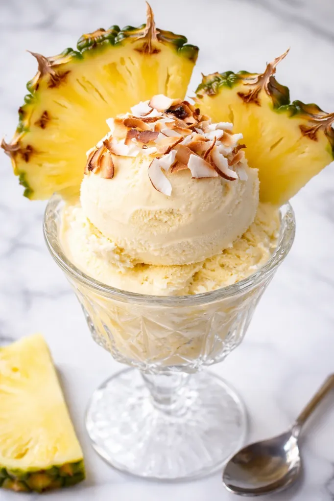 [IC09] Natural Pine Apple Ice-Cream